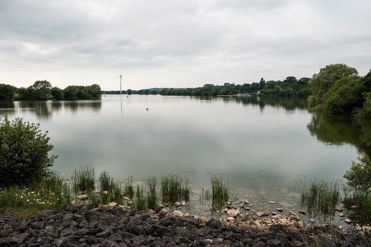 Boddington Reservoir, a prime fishing lake in Northamptonshire
