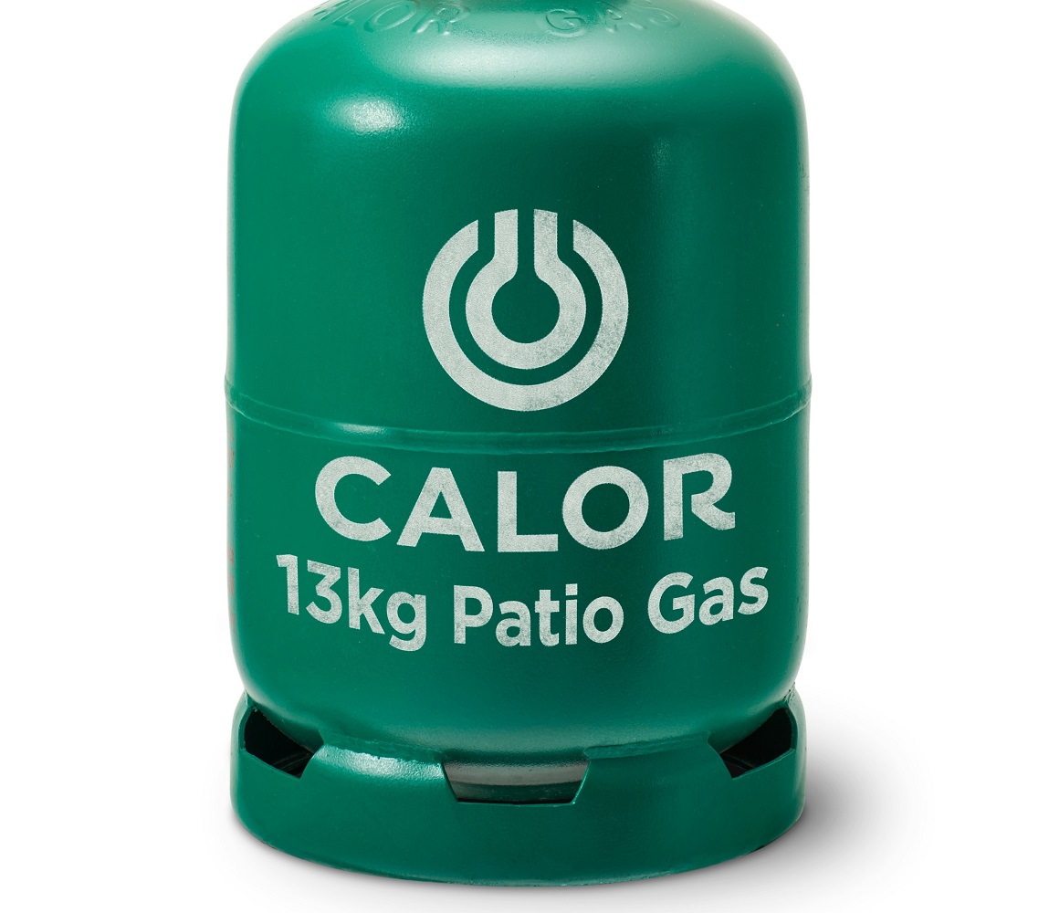 Calor Gas 13kg Patio gas bottle for outdoor heating and barbeques