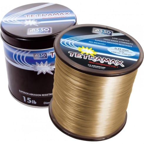 Asso Carp Line Tatramax Fuorocarbon Coated