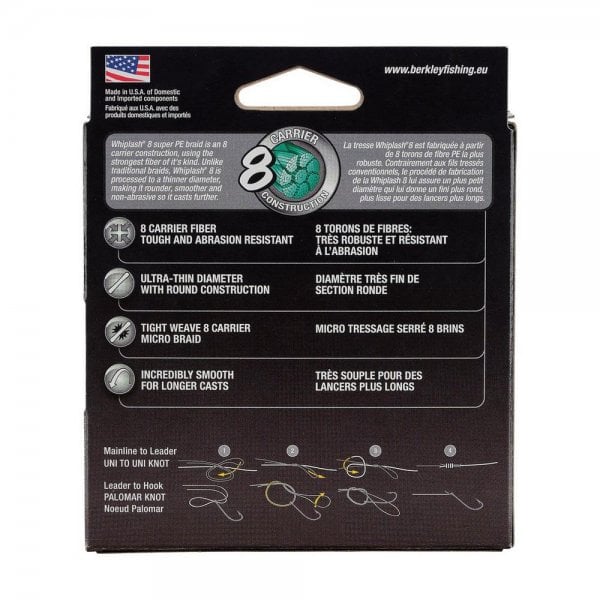 Berkley Whiplash Braid Color Options