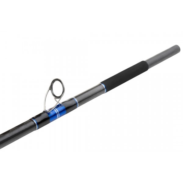 Century Eliminator X90 Titanium K guide close-up, fixed spool anti-tangle