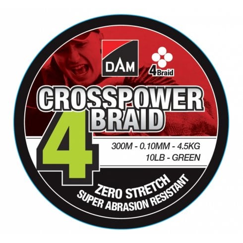 DAM Crosspower Braid 300m Spool