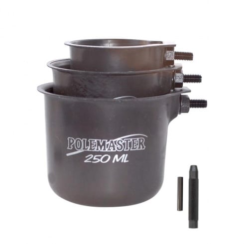Drennan Polemaster pole pots plus pole tip adaptor