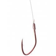Red Maggot Hooks To Nylon
