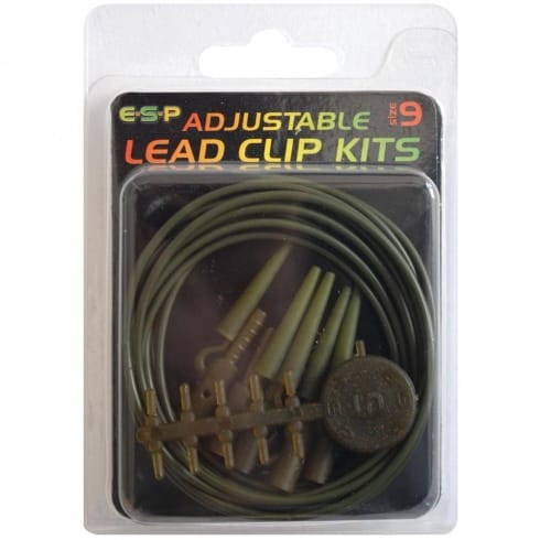 ESP Adjustable Lead Clip Kit for carp fishing