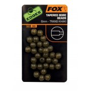 Fox Edges 4mm & 6mm Tapered Bore Beads