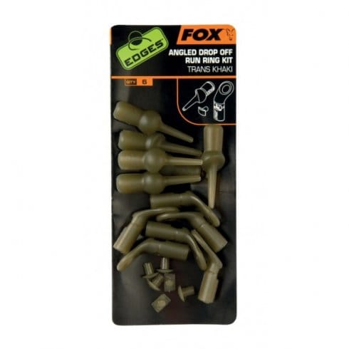 Fox Edges Angled Drop Off Run Ring, Trans Khaki