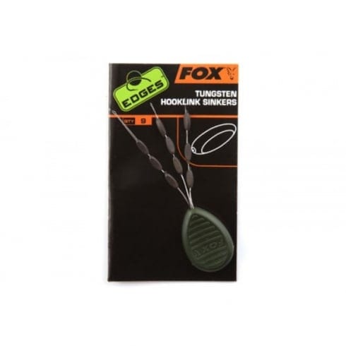 Fox Edges Tungsten hooklink sinkers x 9