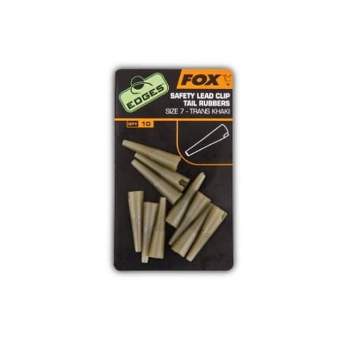 Fox Safety Lead Clip Tail Rubbers Size 7&10