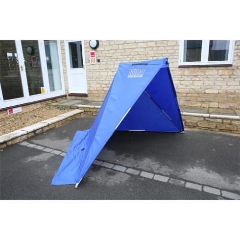 Ian Golds Igloo Beach Shelter for Sea Fishing mk2 blue