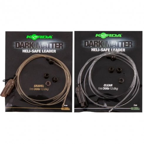 Korda Dark Matter Leader Heli-Safe 30lb 1m