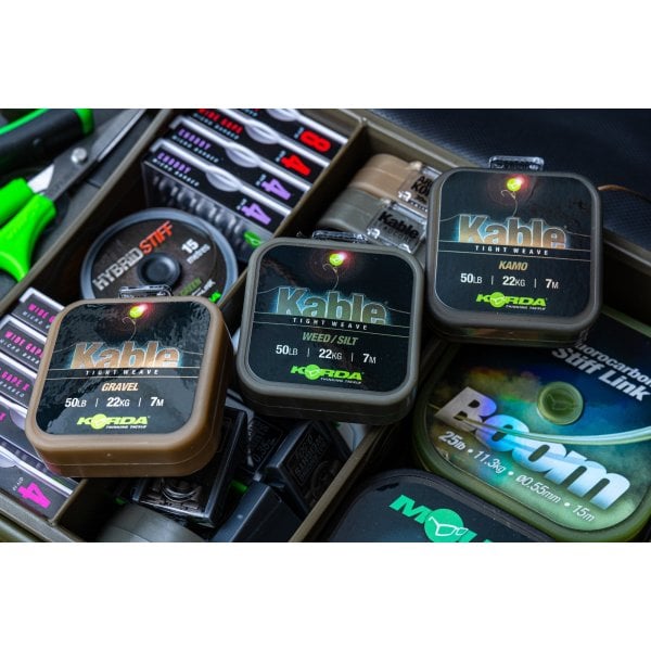 Korda Kable Tight Weave Leadcore Gravel 7m