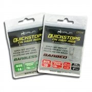 Hair Rigs Barbed with Quickstops 4inch