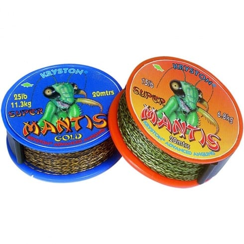 Kryston Super Mantis Black 25lb carp hooklength material