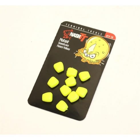 Nash Mutant Sweetcorn Fluro Yellow (10 per pack)