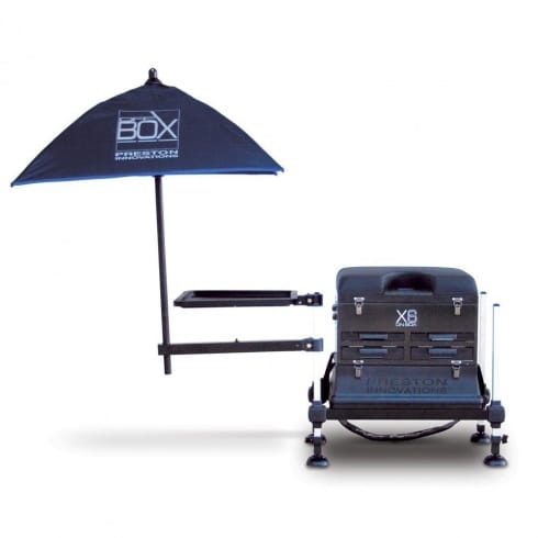 Preston Innovations bait brolly for coase fishing