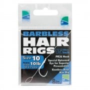 Hooks PR 36 barbless hair rigs 15in