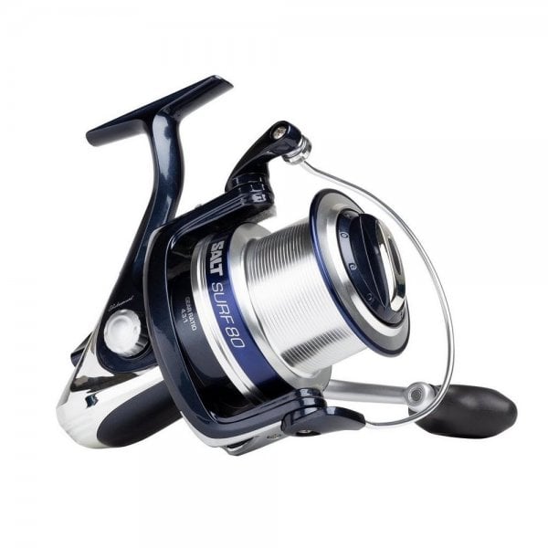 Shakespeare SALT Surf 80 Long Cast Reel Side View