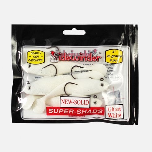 Sidewinder Lures Shad 4 Inch Super Shad