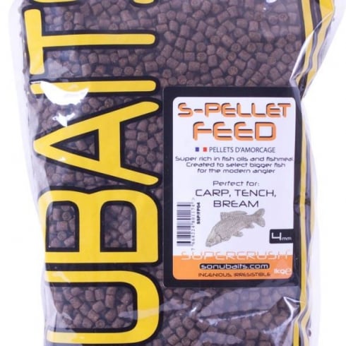 Sonu Baits 4mm S Pellet Feed 150g