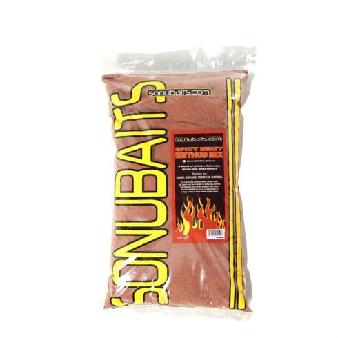 Sonu Baits Spicy Meaty Method Mix groundbait 2kg