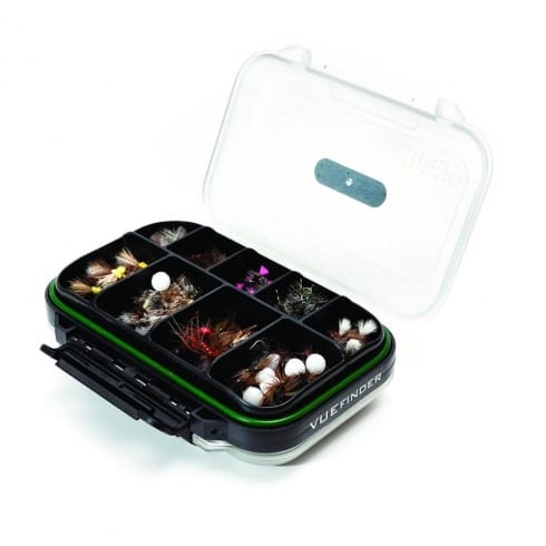 Wychwood Fly Boxes Vuefinder Compartment and Ripple Foam for Dry Flies